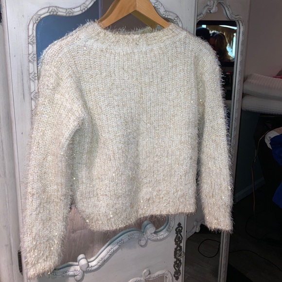 Papaya Sparkly Sweater - Picture 3 of 3